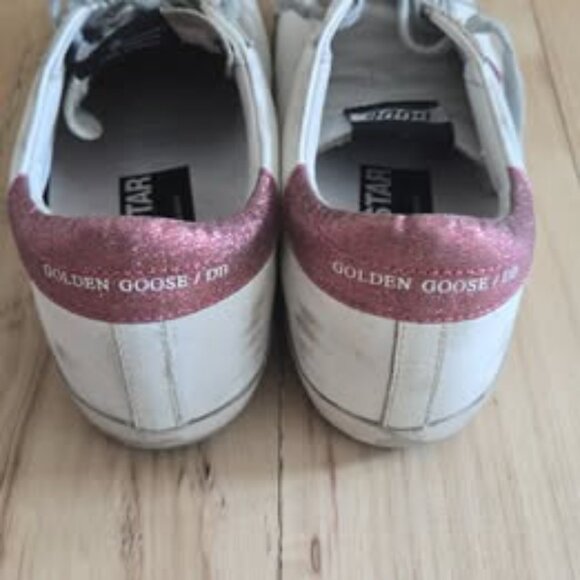Golden Goose Super-Star Classic Low Top Leather Sneakers Women's  size 10 - Picture 6 of 14